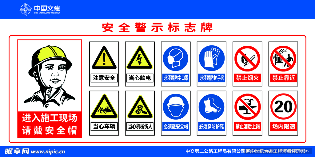 安全警示牌