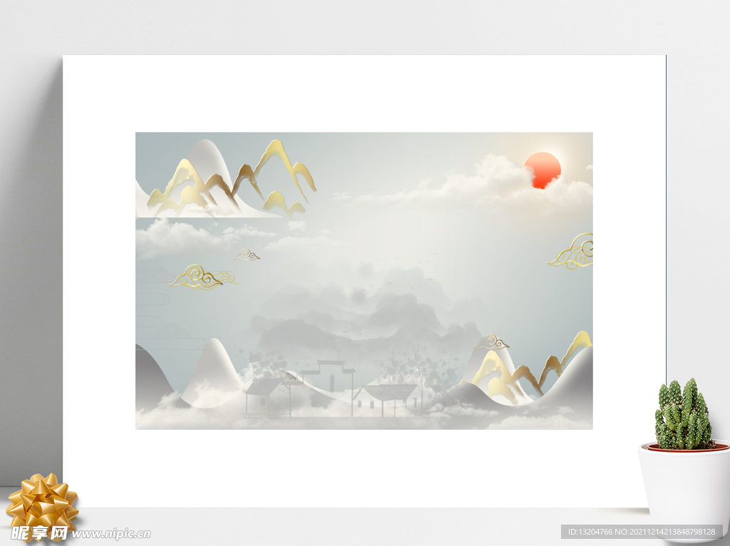 意境山水画 