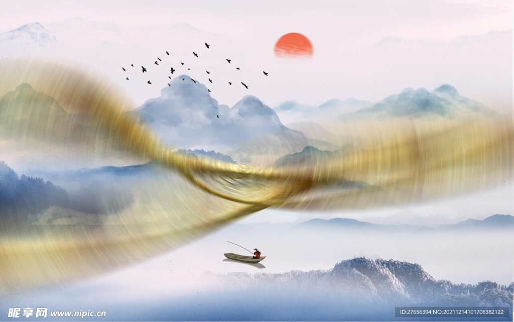 山水画 