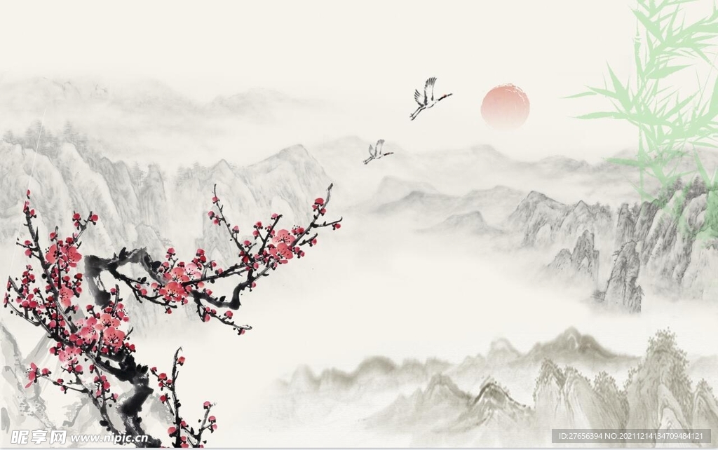 山水画