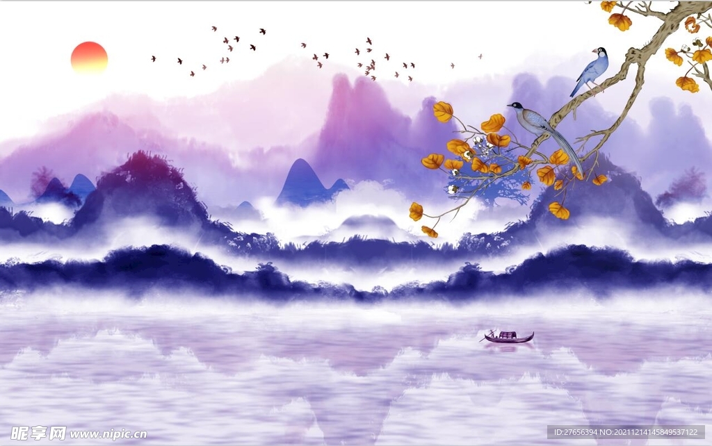 山水画 