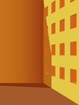矢量插画建筑背景