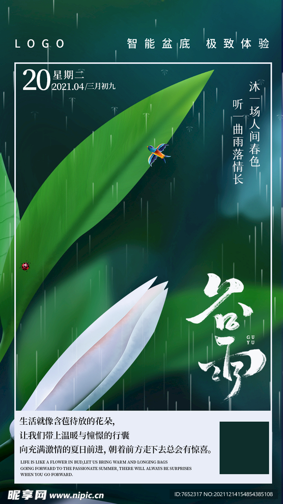 谷雨海报设计