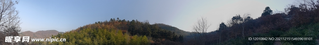 全景图片 山林美景