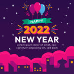 2022新年背景 