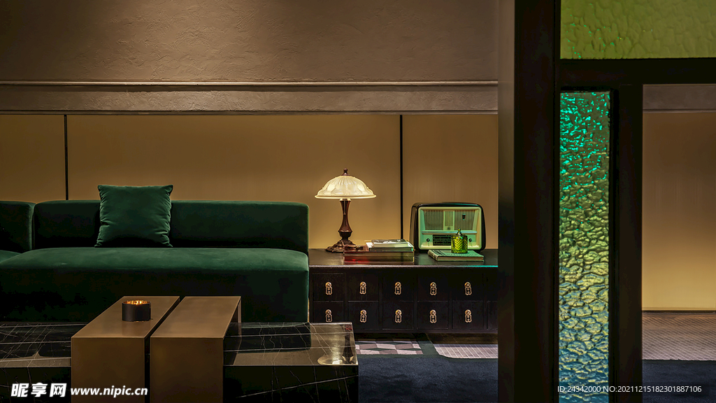 混搭风格别墅样板间实景图