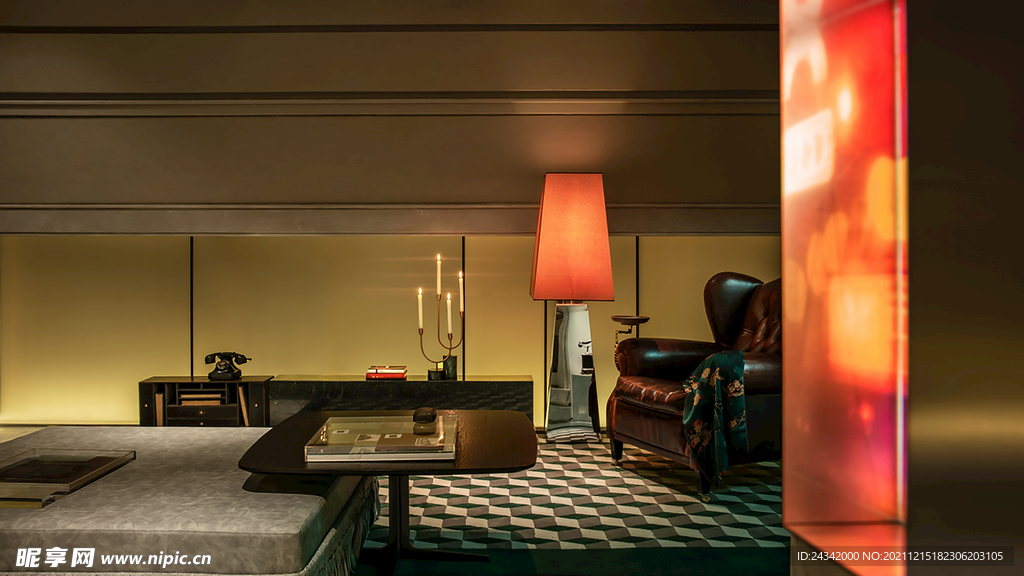 混搭风格别墅样板间实景图