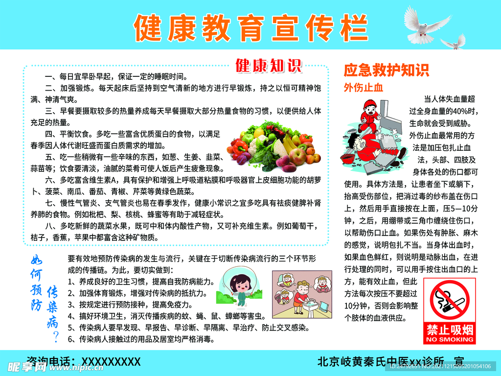 健康教育宣传栏