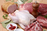   生鸡肉          
