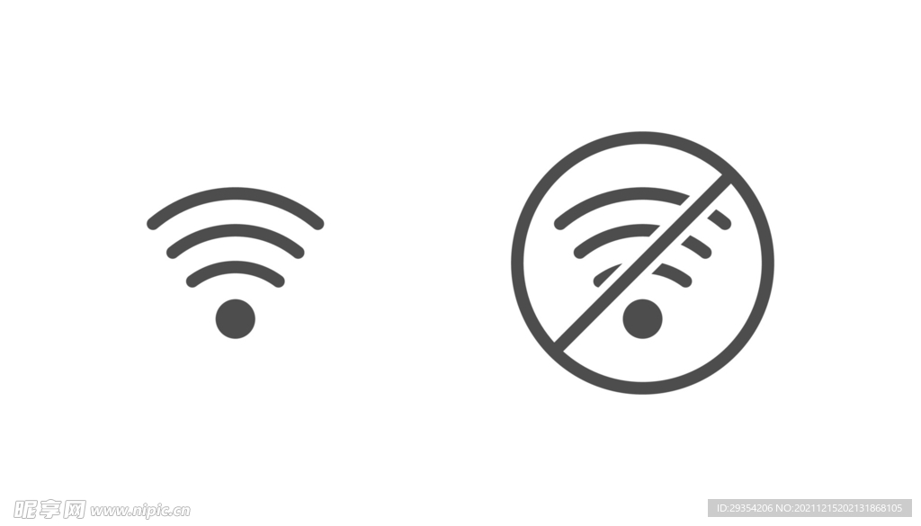 wifi图标 信号标志图片