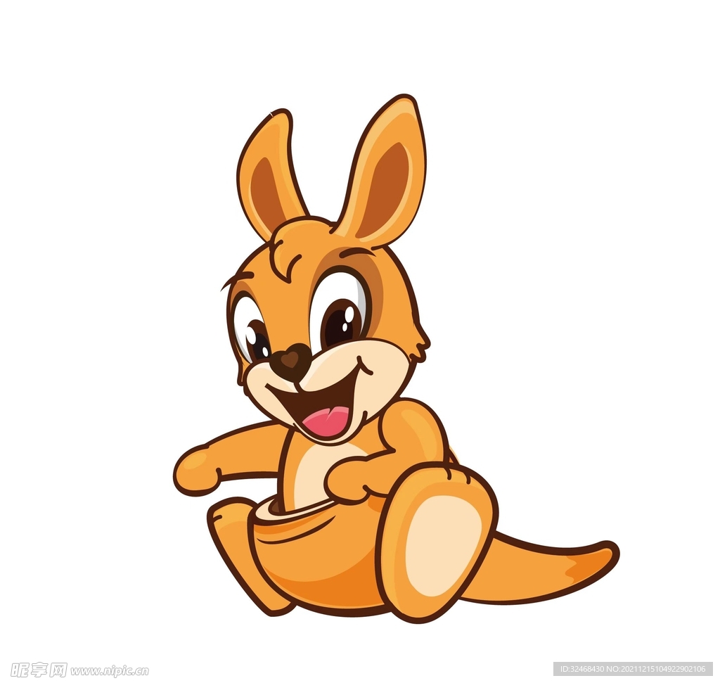 卡通好奇说logo