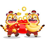 可爱老虎