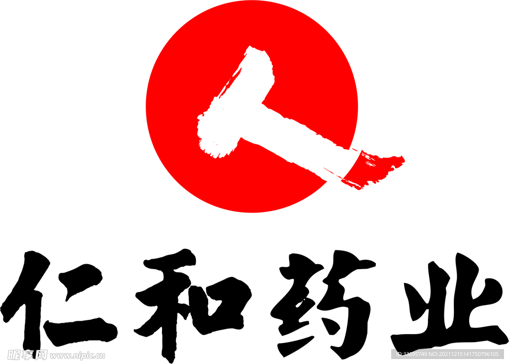 药业logo设计图片