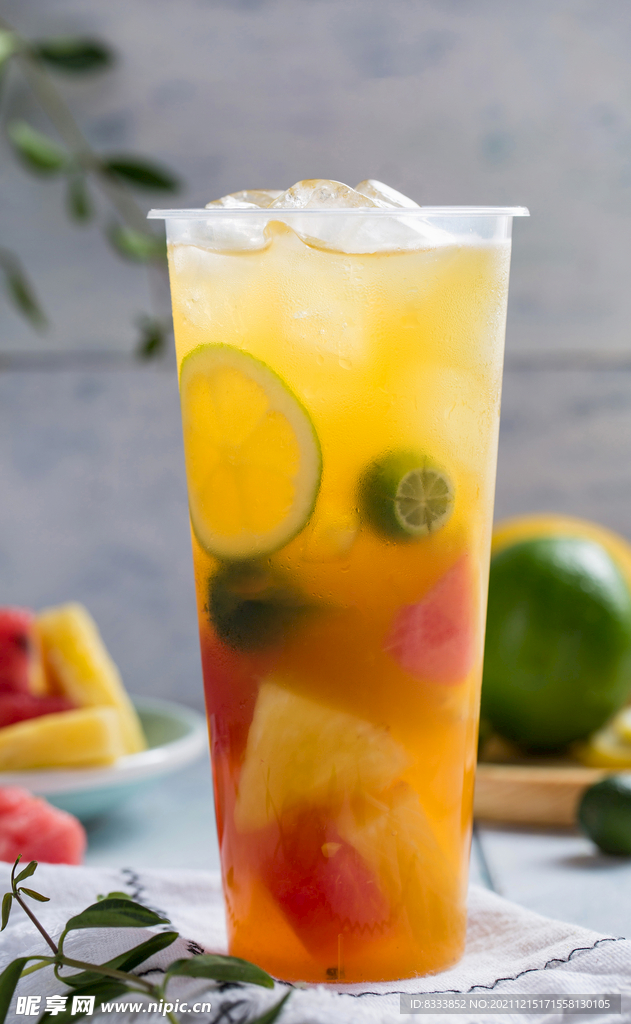 超级水果茶