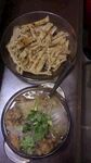 丸子汤和饼丝