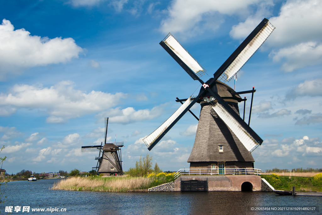 荷兰风车           