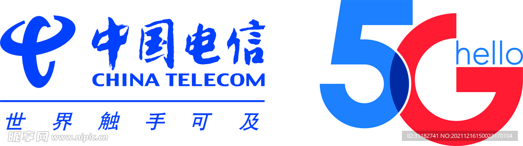 中国电信logo