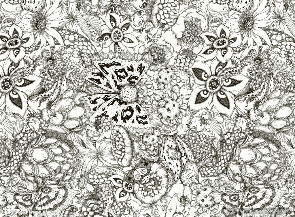 素描画 大牌