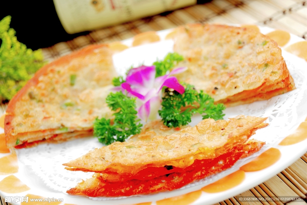葱油薄饼
