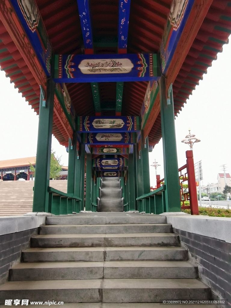 长廊古建筑