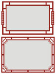 雕刻边框