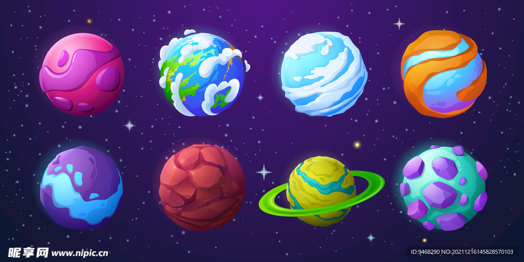 宇宙行星图片