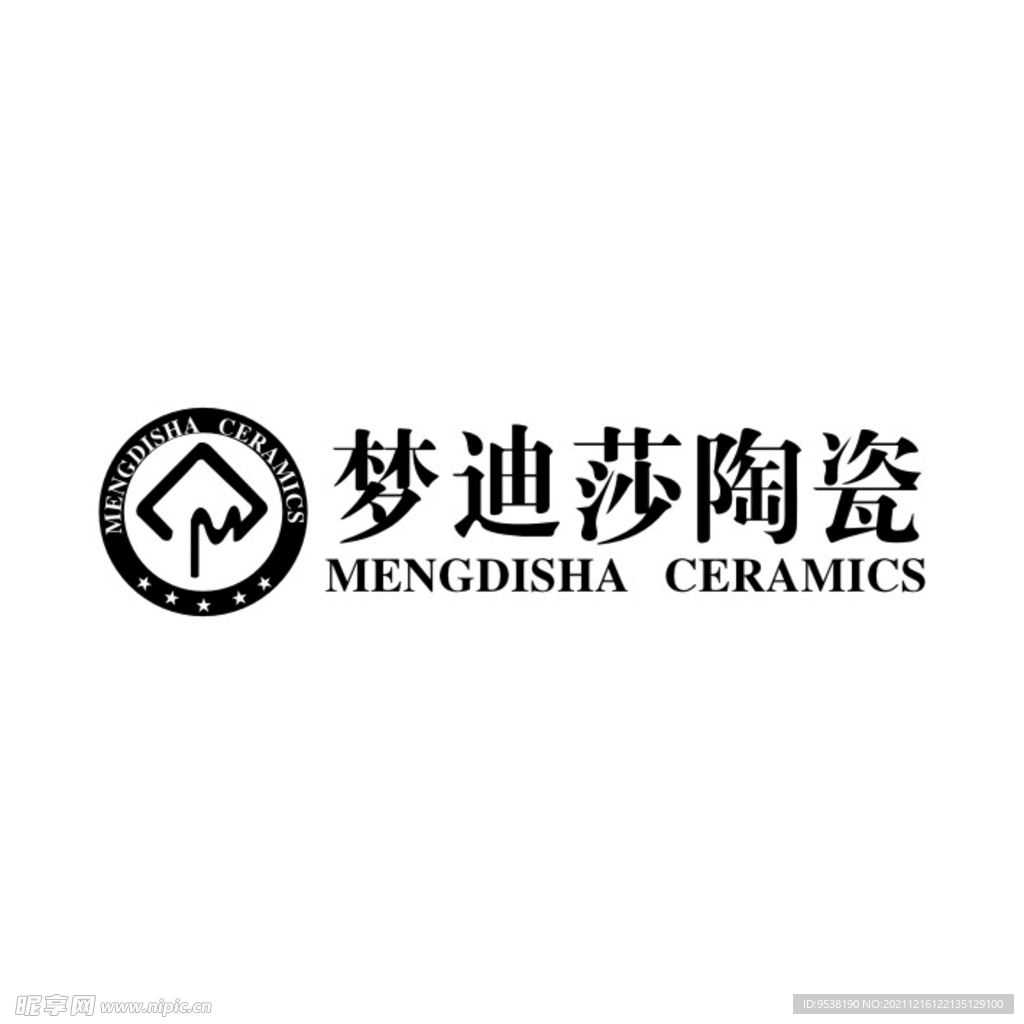 梦迪莎陶瓷LOGO