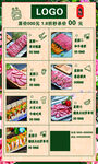 烤肉菜单