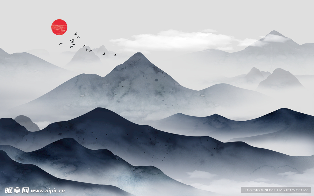 山水画 