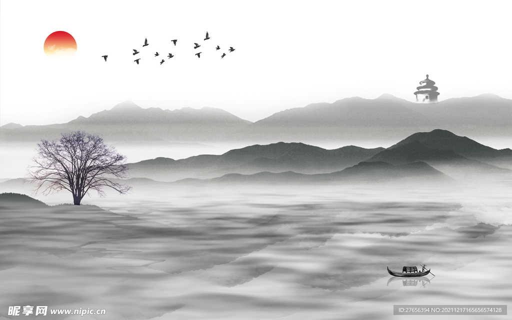 山水画 
