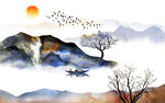 山水画 
