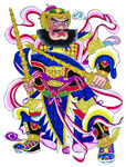 门神画 