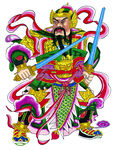 门神画 