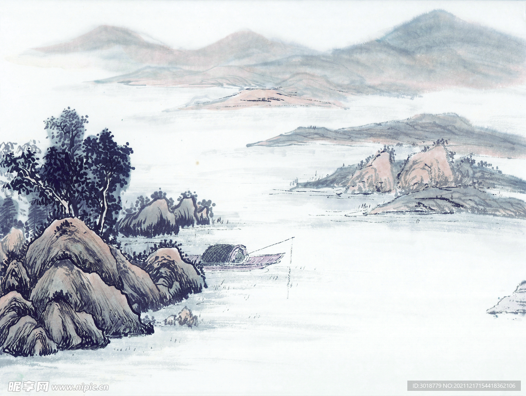山水画 
