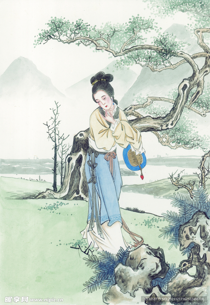 仕女图 