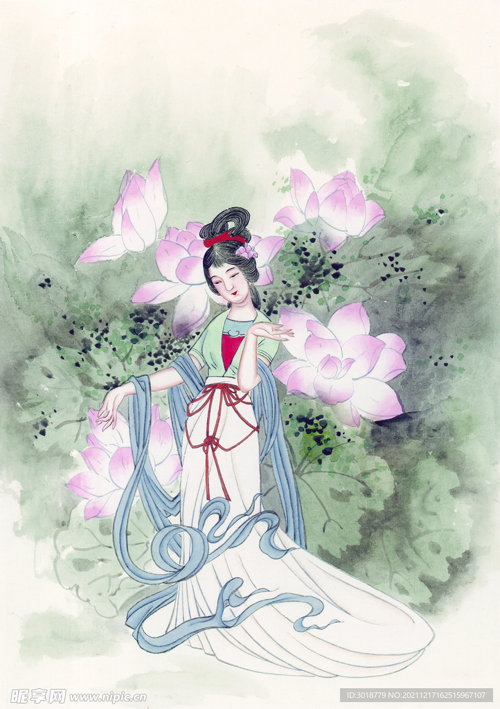 仕女图 