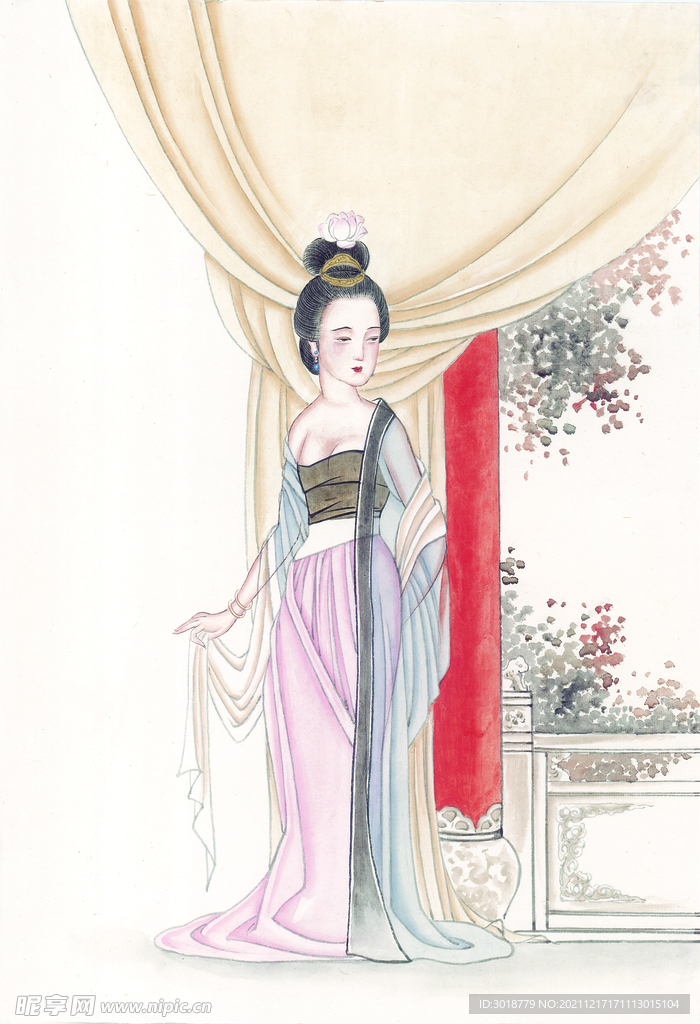 仕女图 