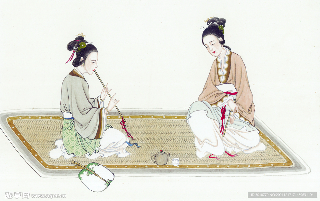 仕女图 