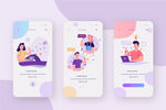 社交app界面