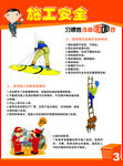 建筑施工安全挂画