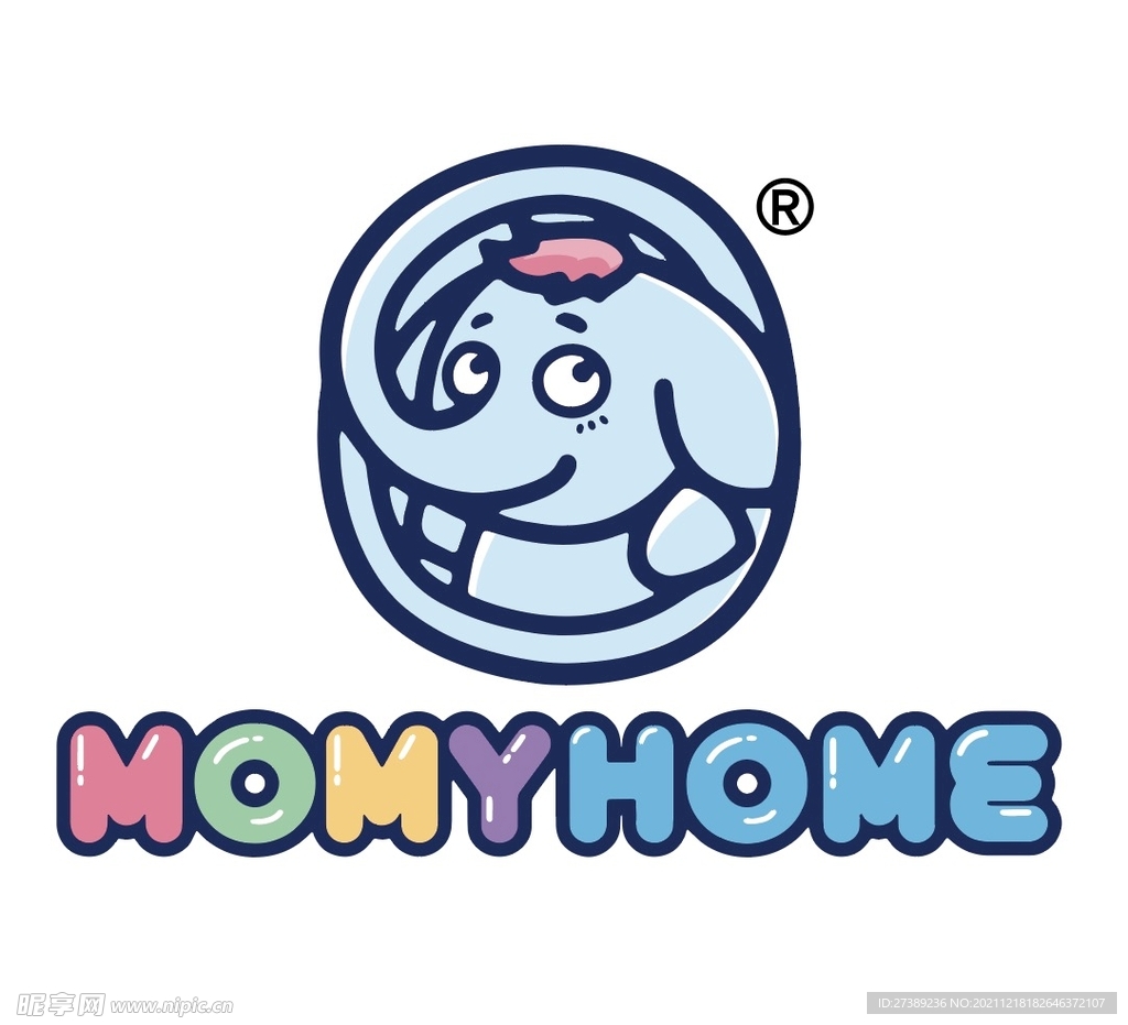 睦米托管教育LOGO矢量