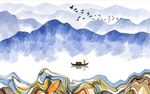 山水画 