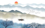 山水画 