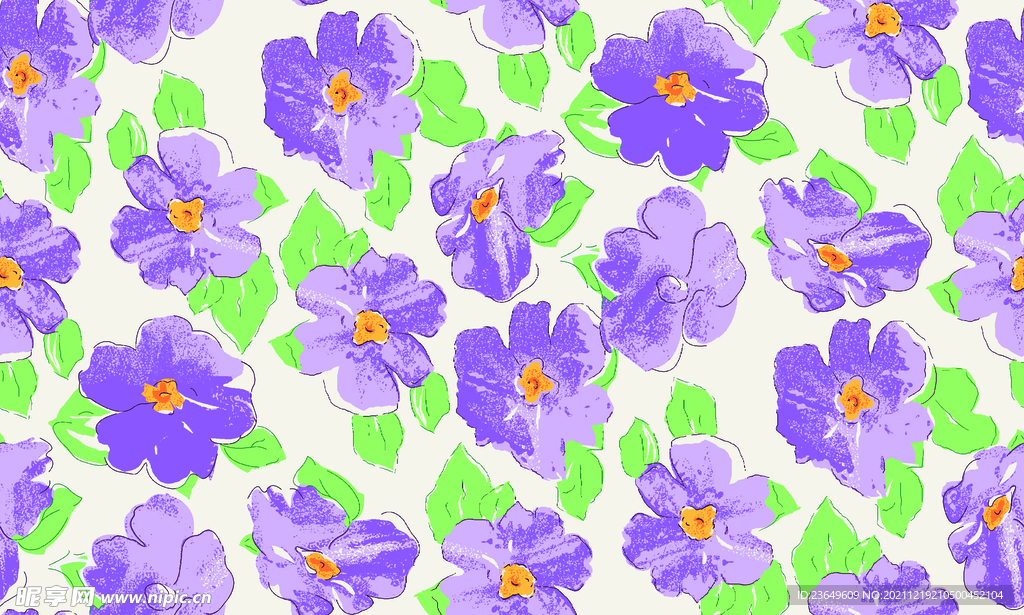 紫色花