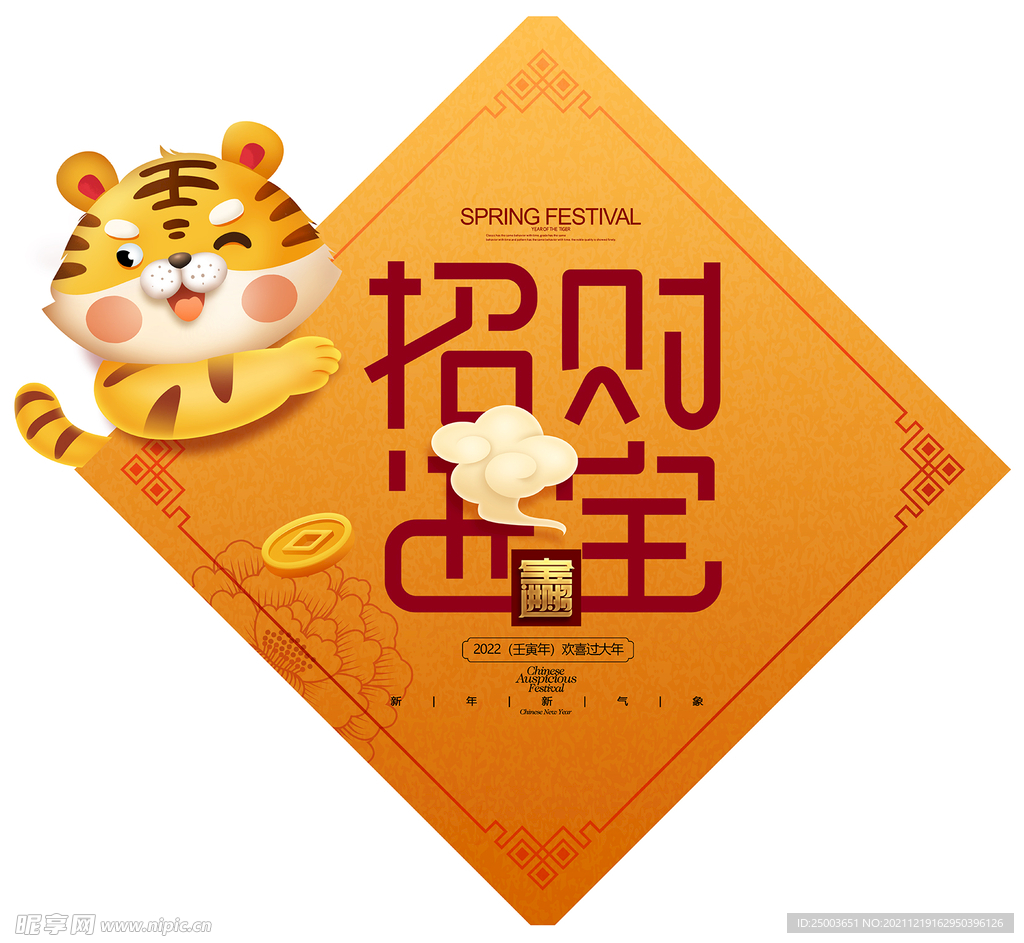 虎年窗贴