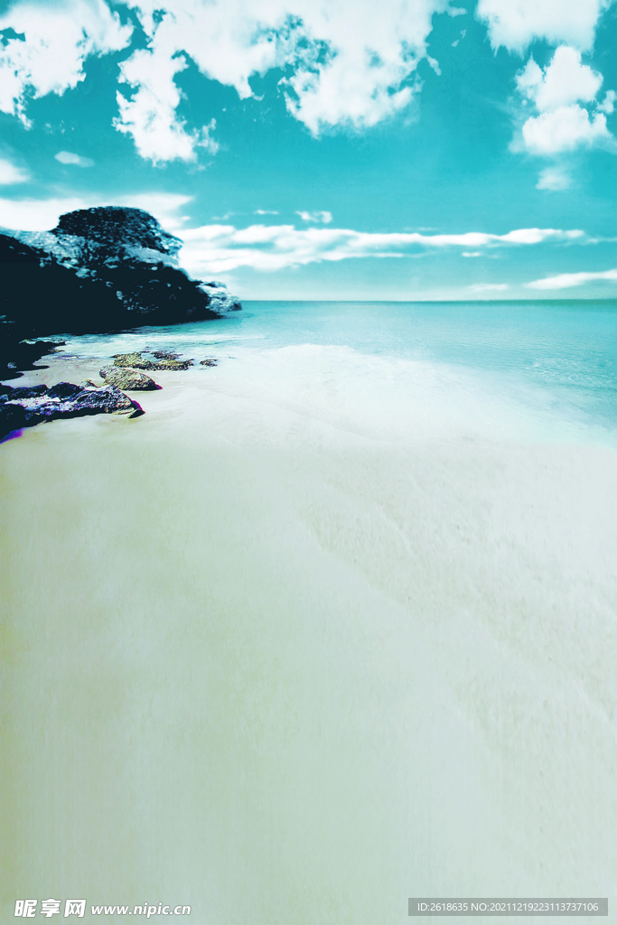 海边沙滩