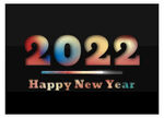 2022字体海报