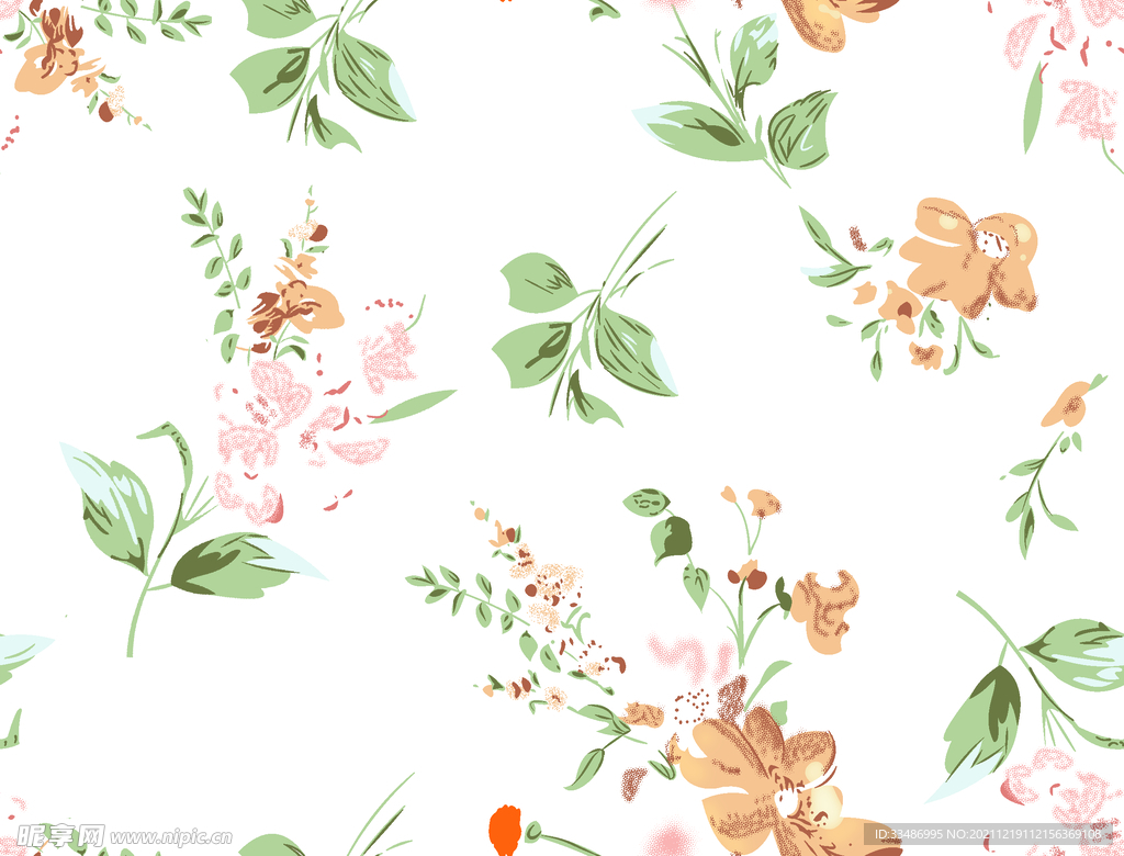 手绘花