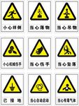警告安全标识 