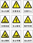 警告安全标识
